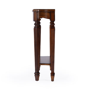 Butler Specialty Cheshire Console Table: Elegant Wood Design With Open Shelf And Ballerina-inspired Legs For Your Space Medium Brown Fiberboard,Resin,Poplar Wood,Cherry Veneer 3020011-butler
