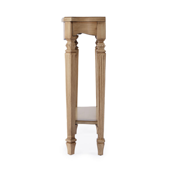 Butler Specialty Cheshire Console Table: Elegant Wood Design With Open Shelf And Ballerina-inspired Legs For Your Space Tan,Beige Fiberboard,Resin,Poplar Wood,Cherry Veneer 3020424-butler