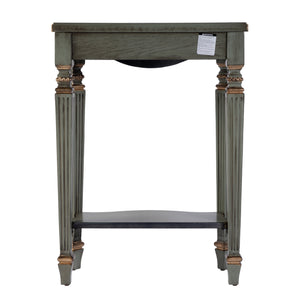 Butler Specialty Company Cheshire 22" Wood Console Table With Elegant Ballerina Legs For Home Decor Pastel Green Fiberboard,Resin,Poplar Wood,Cherry Veneer 3020482-butler