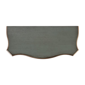 Butler Specialty Company Cheshire 22" Wood Console Table With Elegant Ballerina Legs For Home Decor Pastel Green Fiberboard,Resin,Poplar Wood,Cherry Veneer 3020482-butler