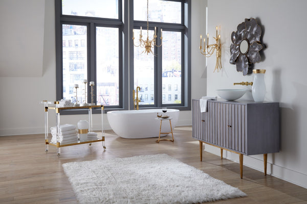 Wildwood Peacock Decorative Dish In Antique Brass Finish — Detailed Aluminum Peacock Accent For Shelves, Console 302050