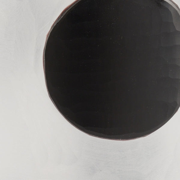 Wildwood Dali Frosted Dot Vase — Matte Glass Cylinder With Bold Black Graphic Spots, Sculptural Accent For Modern Spaces 302071