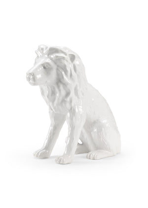 Wildwood Daniel Stately White Glazed Ceramic Planter 18"H — Sculptural Entryway Accent For Palms, Ferns, Patio Decor 302186