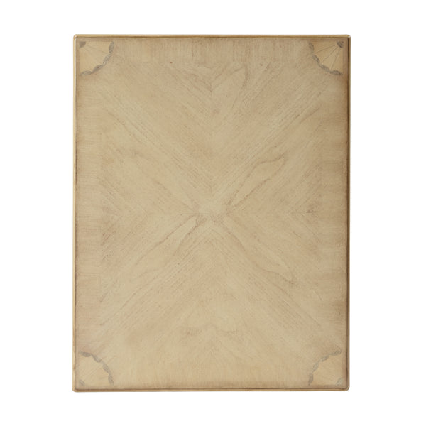 Grace Rectangular Wood 1 Drawer End Table 3022424 Beige Butler Specialty