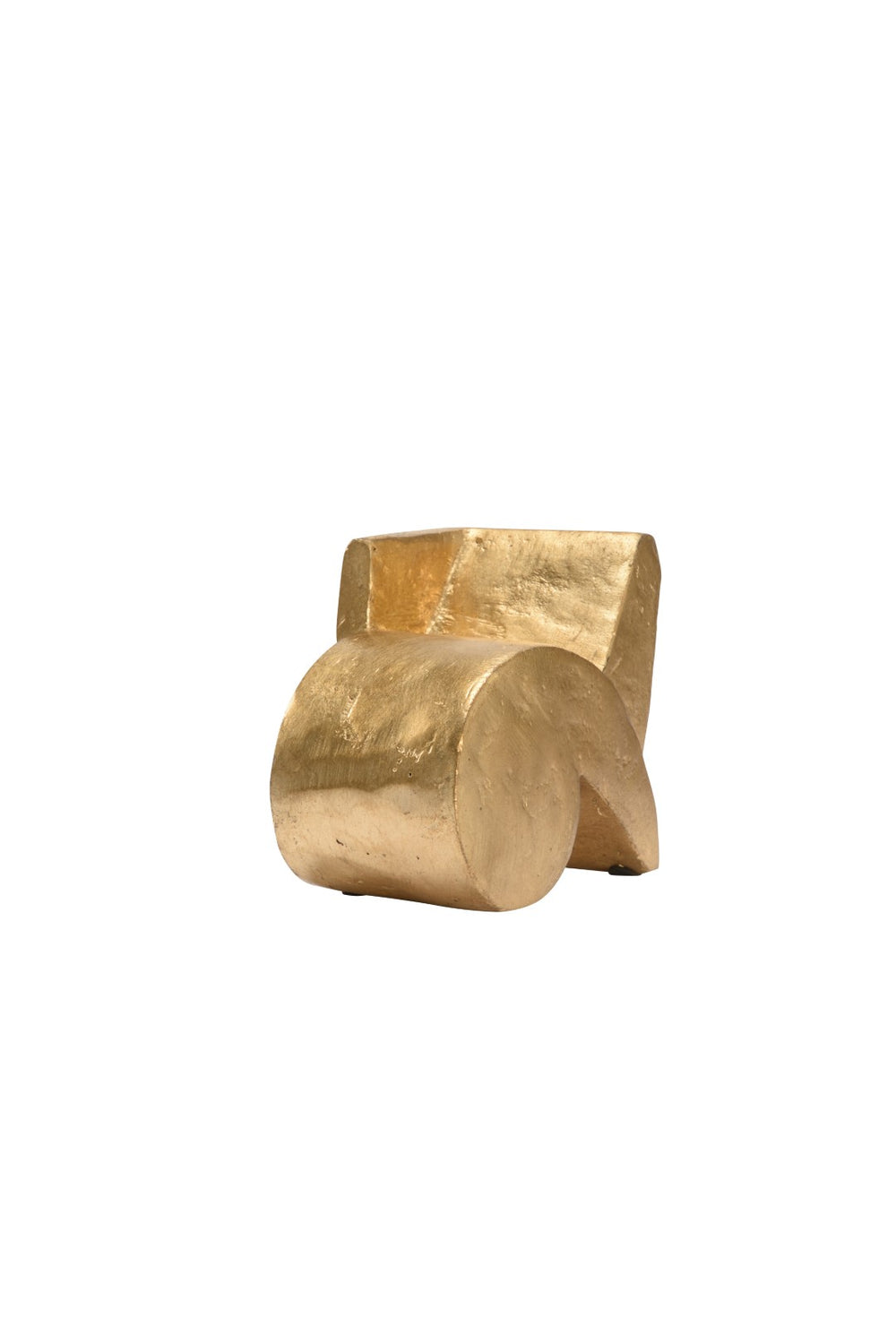 Wildwood Misquote Metallic Gold Sculptural Quote Cloud Accent — Playful, Modern Bar & Bookshelf DéCor Topper (98) 302310