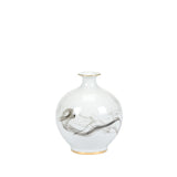 White Cinder And Smoke Vase White/Cream, Black 302437-WILDWOOD Wildwood