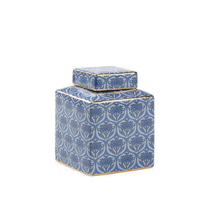 Morris Canister Blue, White/Cream 302481-WILDWOOD Wildwood