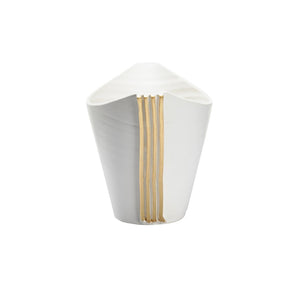 Siracusa Vessel White/Cream, Gold 302536-WILDWOOD Wildwood