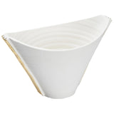 Siracusa Vessel White/Cream, Gold 302536-WILDWOOD Wildwood