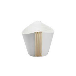 Siracusa Vessel White/Cream, Gold 302537-WILDWOOD Wildwood