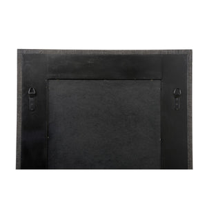 Wildwood Jacoby Roundout: 36" Square Raffia Wall Mirror — Hand-Applied Brown/Cream Texture For Boho, Coastal, Modern Decor 302557