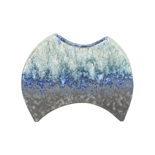 Wildwood Kerama Handcrafted Japanese Vase With Indigo Glaze And Rough Ceramic Texture For Modern Spaces 302574