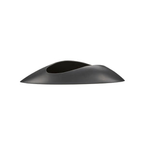 Wildwood Ikebana Ceramic Vase Kuro — Elongated Japanese Craftsmanship For Minimalist Floral Balance And Display Black 302577