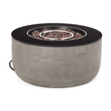 Christopher Knight Home® Noble House Adio 31" Circle Mgo Fire Pit - 50,000 Btu