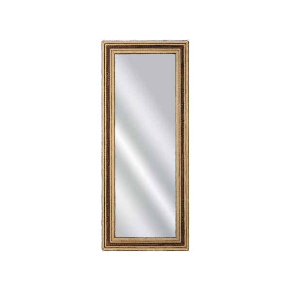 Wildwood Calayan Full-Length Mirror 72"X30" — Soft Brown Frame, Elongated Silhouette For Warm, Stylish Spaces 302609