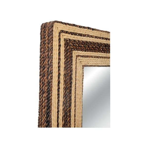 Wildwood Calayan Full-Length Mirror 72"X30" — Soft Brown Frame, Elongated Silhouette For Warm, Stylish Spaces 302609