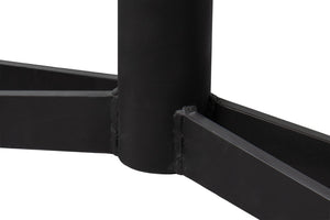 Sarreid Wall Console Table - Rustic Antique Elm With Unique Variations, Durable Cast Iron Frame For Style Beige  30260