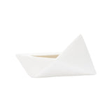 Origami Vase White/Cream 302623-WILDWOOD Wildwood