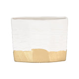 Orla Vase White/Cream, Gold 302630-WILDWOOD Wildwood