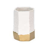 Orla Vase White/Cream, Gold 302630-WILDWOOD Wildwood