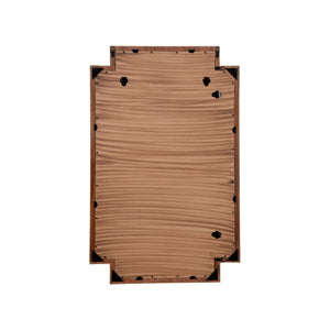 Wildwood Fiona Bone Mirror — Sculptural Bone-Shaped Wall Mirror 48.5"X31" Natural White Frame For Entryway 302664