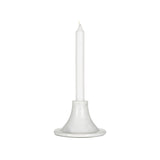 Tulip Candleholder White/Cream 302671-WILDWOOD Wildwood