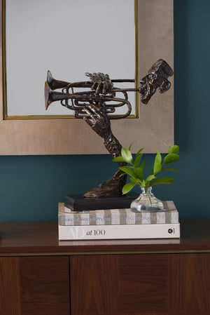 Wildwood Harrison Cream Suede Arched Mirror With Polished Brass Accents — 40"H X 24"W Wall Mirror For Entryway Decor 302823