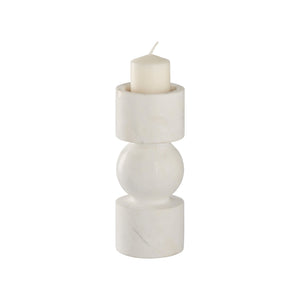 Wildwood Harper Candleholder - Elegant Large Décor Piece For A Warm Ambiance In Any Living Space Or Gathering White,Cream  302913