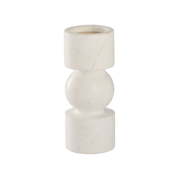 Wildwood Harper Candleholder - Elegant Large Décor Piece For A Warm Ambiance In Any Living Space Or Gathering White,Cream  302913