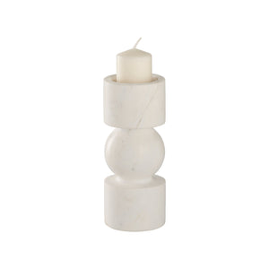 Wildwood Harper Candleholder - Elegant Large Décor Piece For A Warm Ambiance In Any Living Space Or Gathering White,Cream  302913