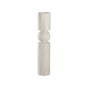 Wildwood Harper Candleholder - Elegant Large Décor Piece For A Warm Ambiance In Any Living Space Or Gathering White,Cream  302915