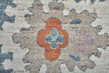 Feizy Rugs Dartmouth Transitional Abstract Floral Rug - Durable Polypropylene, Vintage Charm, Persian-inspired Design Blue,Ivory,Pink Polypropylene Drt39qmfblumltp18