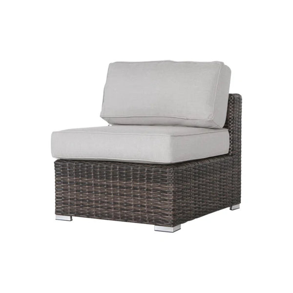 English Elm Fully Assembled 8-Piece Rattan Sectional Set – Durable, Comfortable, Weather-Ready For Outdoor Relaxation! B120S00163