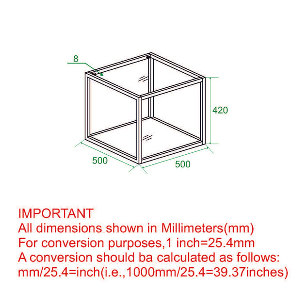 Worldwide Home Furnishings Casini-3pc Contemporary Modular Coffee Table Set For Creative Layouts In Any Living Space Gold Metal,Glass 303-632gl-3