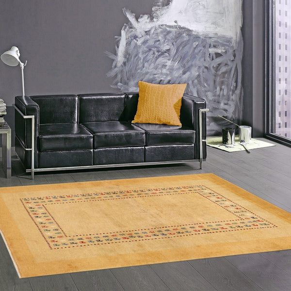 Pasargad Home Tribal Collection Hand-knotted Wool Area Rug – Vibrant Colors & Rich Textures   030310