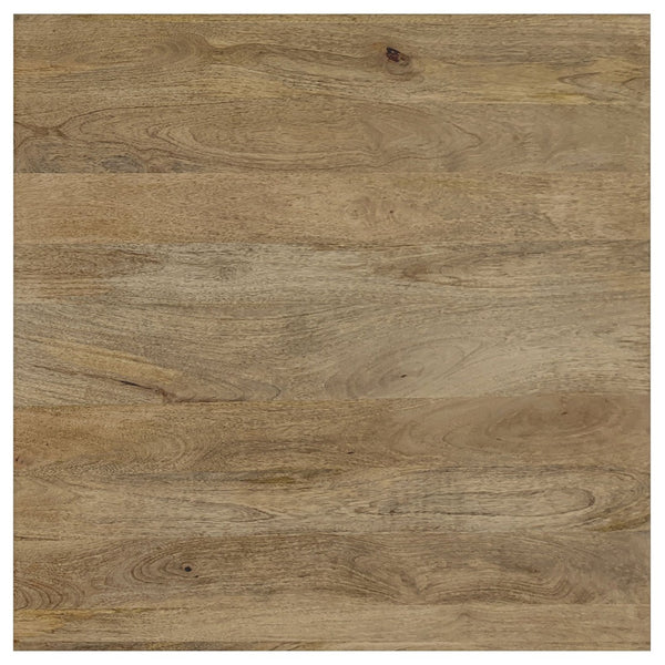 English Elm Mesa Solid Mango Wood Square Coffee Table with Open Shelf for Organic Living Rooms B062P440316