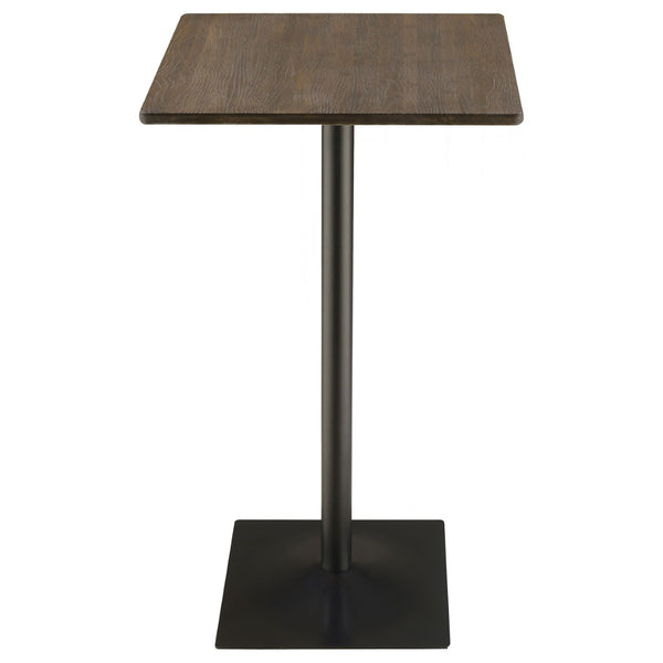 English Elm Staccato Bamboo and Steel 3 Piece Bar Set with Industrial Charm for Compact Dining B062S01458