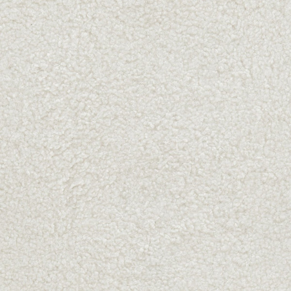 Eurostyle Lennart Ottoman – Modern Ivory Fabric & Brown Leatherette Design With Sturdy Matte Black Base Ivory,Brown Leatherette And Fabric Over Foam 30347-ivry