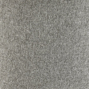 EuroStyle Darcie Swivel Accent Armchair Upholstered Fabric Seat with Steel Base for Modern Spaces Light Charcoal 30391-LTGRY