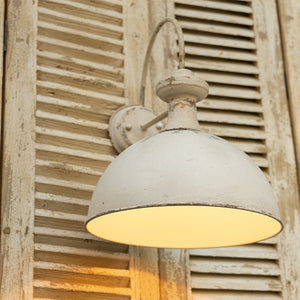 English Elm Vintage Wall Sconce - Elegant Off-White Charm For Soft Ambient Light In Any Room Of Your Home W2946P243903-GIGA