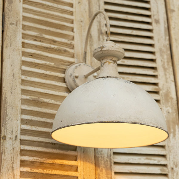 English Elm Vintage Wall Sconce - Elegant Off-White Charm For Soft Ambient Light In Any Room Of Your Home W2946P243903-GIGA