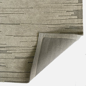 Capel Rugs Mason Wool Area Rug - Unpredictable Asymmetrical Lines For A Modern, Artistic Touch In Any Space Travertine, Ivory 100% Wool 3050rs09001200750