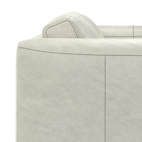 English Elm Richard 83-Inch Eco-Conscious Sofa: Luxurious Semi-Aniline Leather, Spacious Comfort & Easy Care B136P364300-GIGA