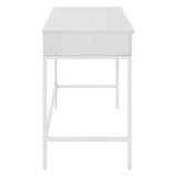 OSP Home Furnishings Contempo Sit-To-Stand Desk White Oak