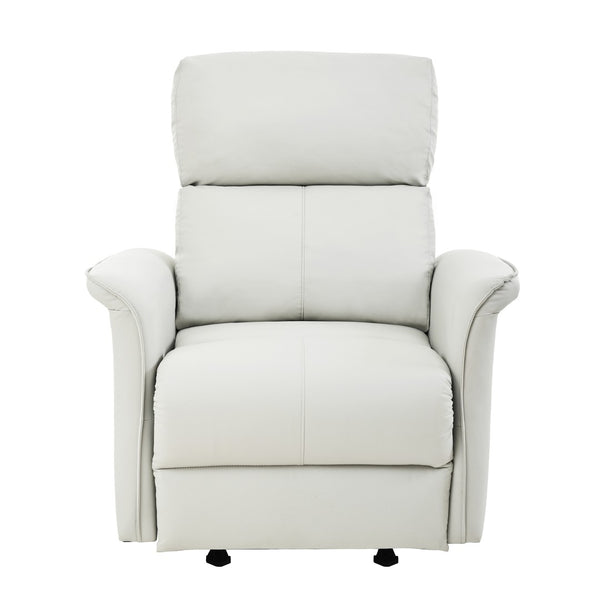 English Elm 270° Swivel Power Recliner Velvet Glider Rocker with Usb Ports for Living Room W1028S00063