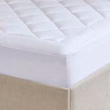 Sleep Philosophy Serenity Casual Deep Pocket Waterproof Mattress Pad BASI16-0180 White