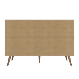 Amber Double Dresser in White 306GFX1 Manhattan Comfort