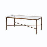 Madison Park Signature Porter Modern/Contemporary Rectangle Coffee Table MPS120-0050 Bronze