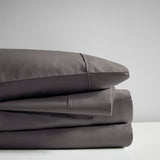 Beautyrest 600 Thread Count Casual Cooling Cotton Blend 4 PC Sheet Set BR20-1008 Charcoal