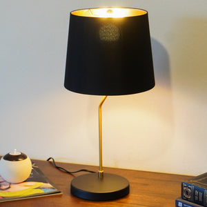 English Elm Ashcroft Furniture - New Stylish Modern Desk Lamp With Black & Gold Finish - Compact, Easy To Install, Perfect For Any Space B183P315110